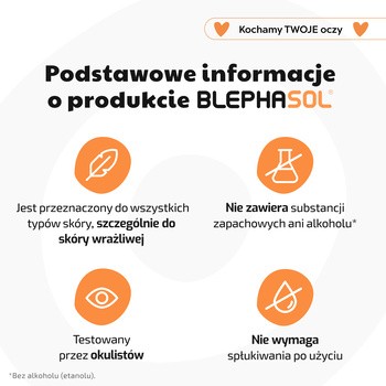 Blephasol, płyn micelarny do pielęgnacji wrażliwych powiek, 100 ml