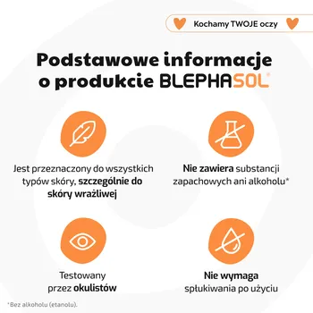 Blephasol, płyn micelarny do pielęgnacji wrażliwych powiek, 100 ml
