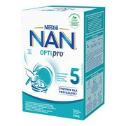 Mleko Nan Optipro 5, mleko modyfikowane po 2,5. roku życia, proszek, 650 g, (2 x 325 g)
