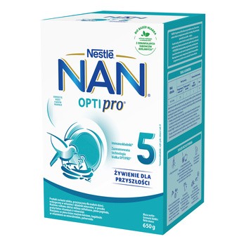 Zestaw 6x Nestle Nan Optipro 5, proszek, 650 g