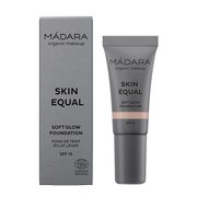 Madara Skin Equal, Soft Glow Foundation SPF15, podkład, Rose Ivory 100, 5 ml