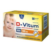 D-Vitum Kids 600 j.m., kaps.twist-off, 90 szt