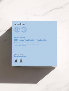 Sundose For Digestion, kapsułki, 30 szt. + 60 szt.