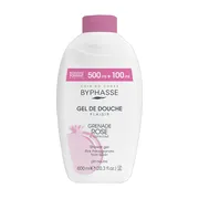 Byphasse Plaisir, żel pod prysznic z ekstraktem z różowego granatu, 600 ml