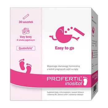 Profertil inositol, saszetki z proszkiem, 30 szt.