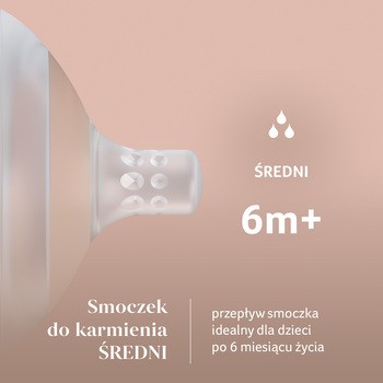 Canpol Lovi Mammafeel, smoczek dynamiczny 6m+,1 szt.