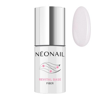 Neonail Revital Base Fiber, baza hybrydowa Shiny Queen, 7,2 ml