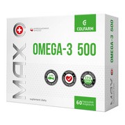 Colfarm Max Omega-3 1000, kapsułki, 60 szt.