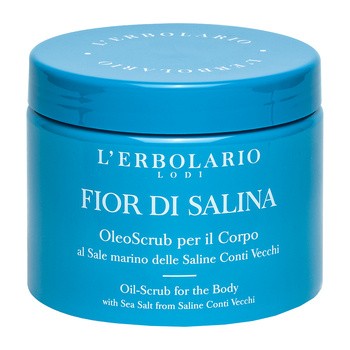 L'Erbolario Fior di Salina, gruboziarnisty peeling solny do ciała, 500 g