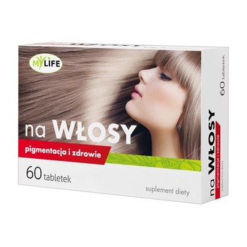 MyLife Na Włosy pigmentacja i zdrowie, tabletki, 60 szt.