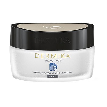 Dermika BLOQ-AGE, krem cofający efekty starzenia, na noc, 50 ml