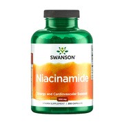 Swanson Niacinamide 500 mg, kapsułki, 250 szt.
