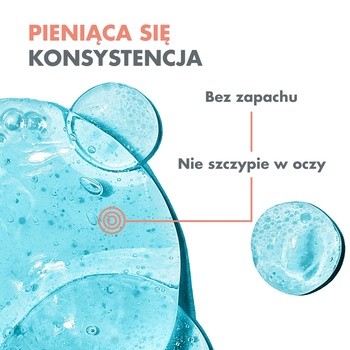 Avene Eau Thermale, Cicalfate+, oczyszczający żel do mycia, 200 ml