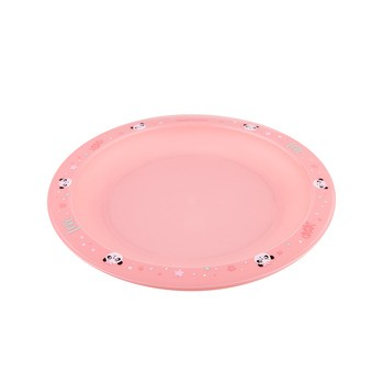 Canpol babies, zestaw naczyń 2 elementy, EXOTIC ANIMALS, różowy, 1 szt.