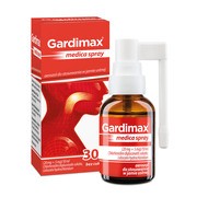 Gardimax medica spray, (20 mg + 5 mg)/10 ml, aerozol do stosowania w jamie ustnej, 30 ml