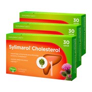 Zestaw 3x Sylimarol Cholesterol, kapsułki, 30 szt.
