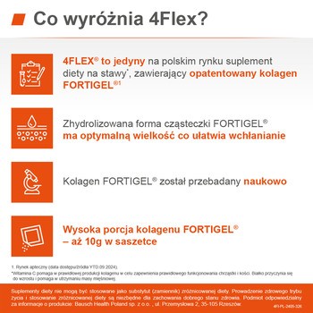 4 Flex, proszek w saszetkach, 30 szt.