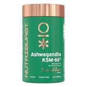 Nutriburst Ashwagandha KSM-66, żelki, smak owoce tropikalne, 60 szt.