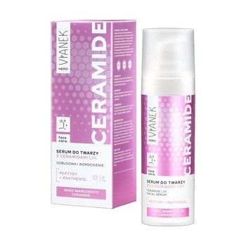 Vianek Hero, serum do twarzy z ceramidami, 30 ml