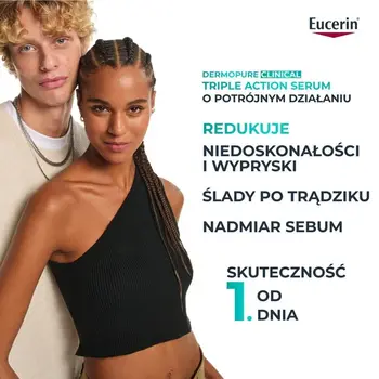 Eucerin Dermopure Clinical, serum o potrójnym działaniu, 40 ml