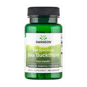Swanson Full Spectrum Sea Buckthorn, kapsułki, 60 szt.