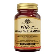 Solgar Ester-C Plus, 500 mg witaminy C, kapsułki, 50 szt.