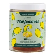 Noble Health VitaGummies Vitamin C, żelki, smak cytrynowo - limonkowy, 60 szt.