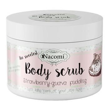 Nacomi, peeling do ciała, truskawkowy pudding z gujawą, 200 g