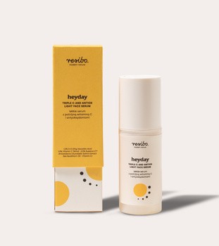 Resibo Heyday, lekkie serum z potrójną witaminą C i antyoksydantami, 30 ml