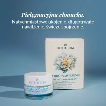 Orientana Hydro-Nawilżenie, odżywczy krem pod oczy, 15 ml