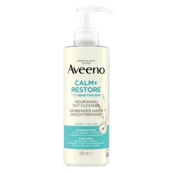 Aveeno Calm+ Restore, odżywczy żel owsiany do mycia, 200 ml