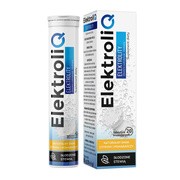 ElektroliQ, tabletki musujące, smak cytryny i pomarańczy, 20 szt.