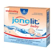 Jonolit Baby, elektrolity, proszek, od 1. dnia życia, 10 saszetek