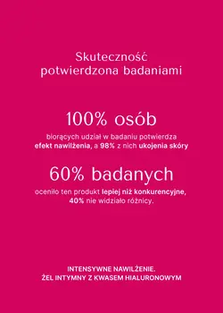 Lova Intensywne Nawilżenie, żel intymny z kwasem hialuronowym, 100 ml