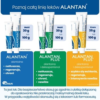 Alantan Plus, (20 mg+50 mg/g), krem, 35 g