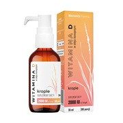 BioricQPharma Witamina D w oleju konopnym, krople, 30 ml