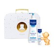 Zestaw Promocyjny Mustela Bebe-Enfant, delikatny żel do mycia, 500 ml + krem do twarzy, 40 ml + kuferek GRATIS