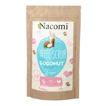 Nacomi, suchy peeling do ciała, kokos, 200 g