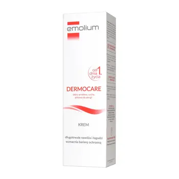 Emolium Dermocare, krem do skóry suchej i wrażliwej, skłonnej do alergii,  75 ml