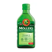 Mollers Tran Norweski, aromat jabłkowy, 250 ml