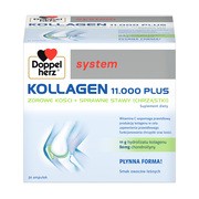 Doppelherz system Kollagen 11.000 PLUS, płyn, ampułki, 30 szt. x 25 ml