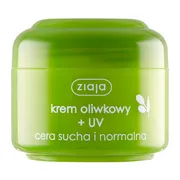 Ziaja, krem oliwkowy + UV, cera sucha i normalna, 50 ml