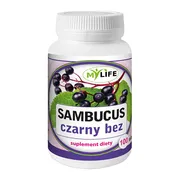 Sambucus czarny bez, tabletki 100 szt.