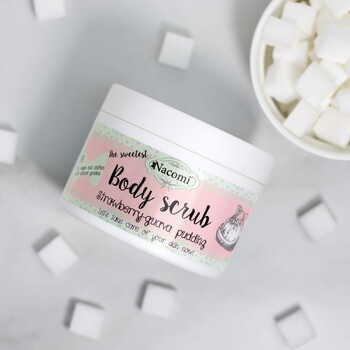 Nacomi, peeling do ciała, truskawkowy pudding z gujawą, 200 g