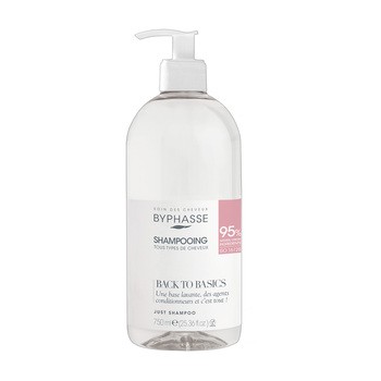 Byphasse Back to Basics, szampon do wszystkich rodzajów włosów, 750 ml