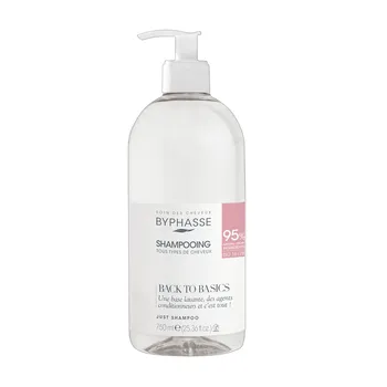 Byphasse Back to Basics, szampon do wszystkich rodzajów włosów, 750 ml