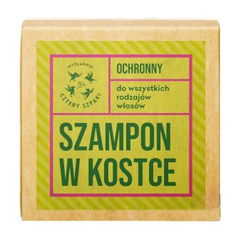 Mydlarnia 4 Szpaki, Leśna róża, ochronny szampon w kostce, 75 g