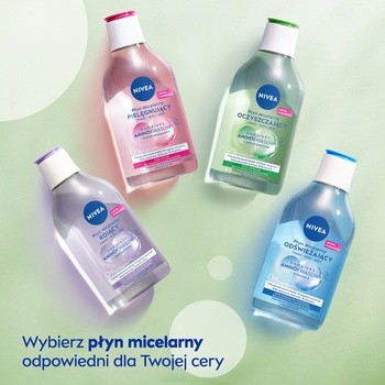 Nivea MicellAIR, 5w1 płyn micelarny cera wrażliwa i nadwrażliwa, 400 ml