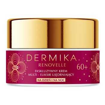 Dermika Renovelle, ekskluzywny krem ujędrniający 60+, na dzień i na noc, 50 ml