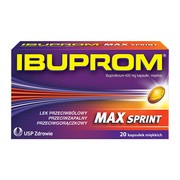 Ibuprom Max Sprint, 400 mg, kapsułki miękkie, 20 szt.